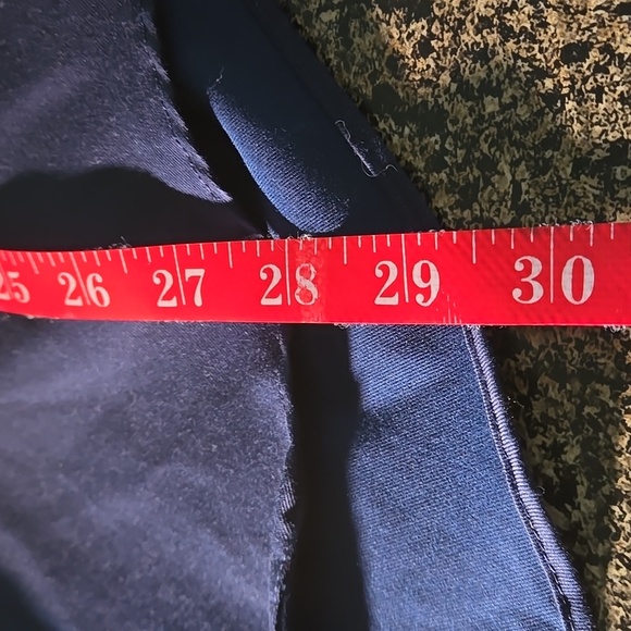 ck Calvin Klein Slim Fit Royal Blue Button Up Dress Shirt Men Size 18 (32/33) - Picture 8 of 13